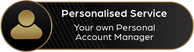 Personalised Service — your own Personal Account Manager